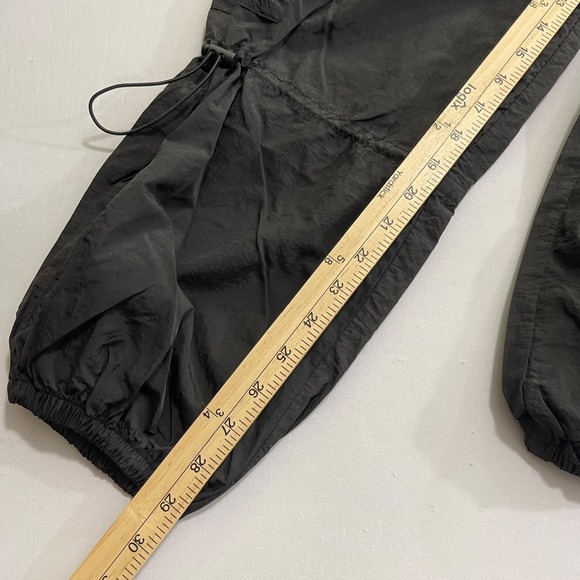 NWT HALARA Pants Womens Medium Black Baggy Drawstring‎ Cargo Joggers Pockets - Picture 12 of 12